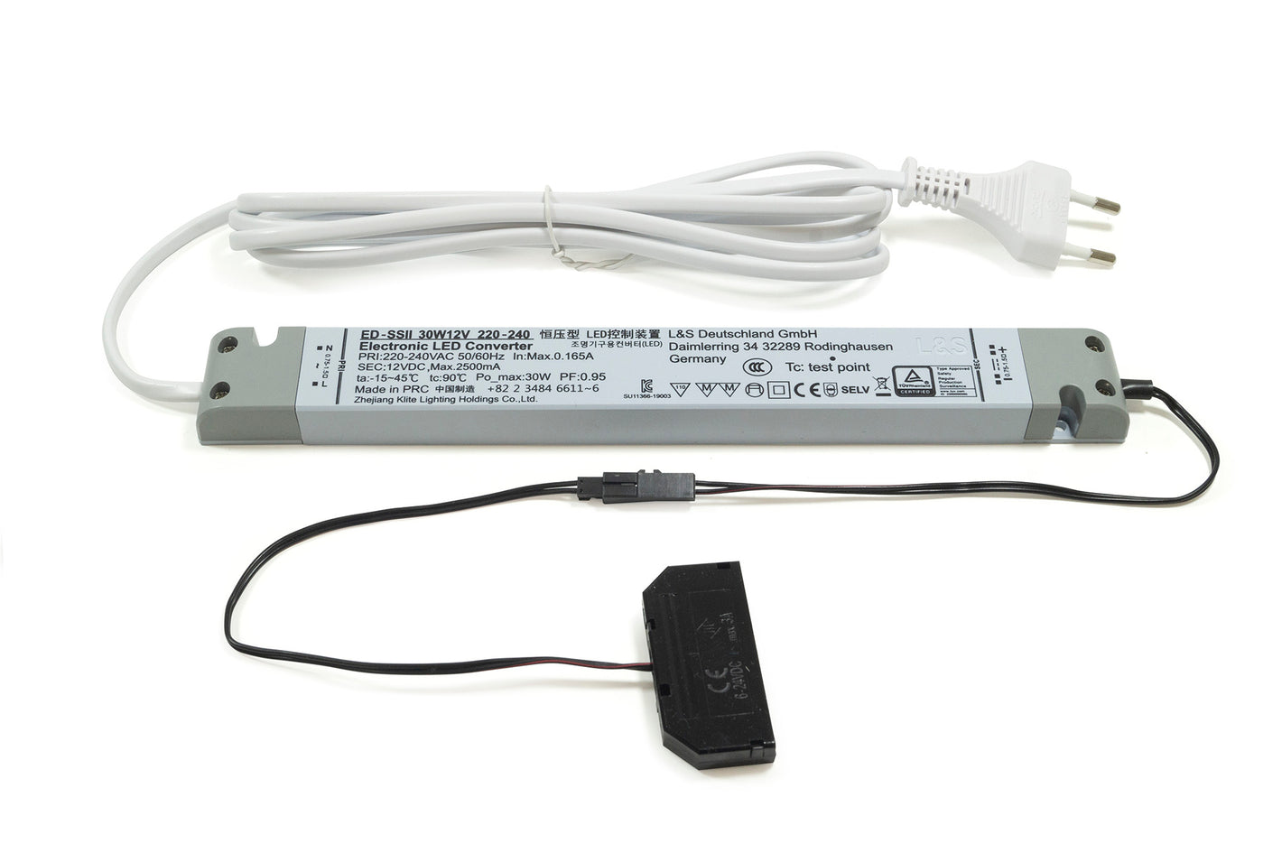 2000421_LED Konverter_12V_30W_6fach-Verteiler_2000mm