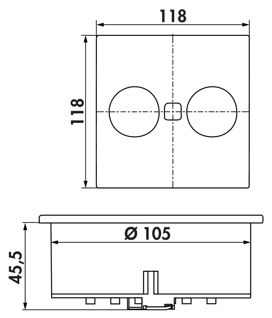 DUPLEX Skizze