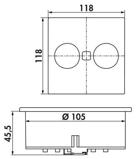 DUPLEX Skizze