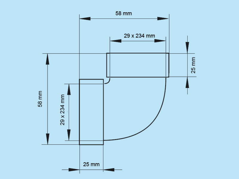 PVC-90-Bogen-vertikal-skizze-100-29x234
