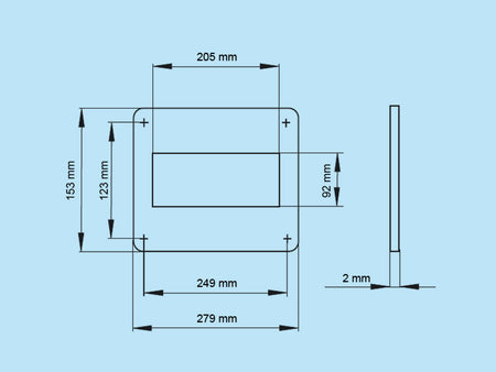 PVC-Wandplatte-flach-skizze-150